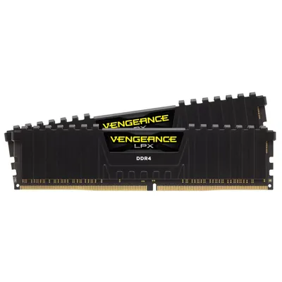 Corsair Vengeance LPX Ryzen 16GB Kit (2x8GB) DDR4 2666MHz C16 Black