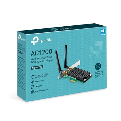 TP-LINK T4E AC1200 Wireless Dual Band PCIe Adapter 