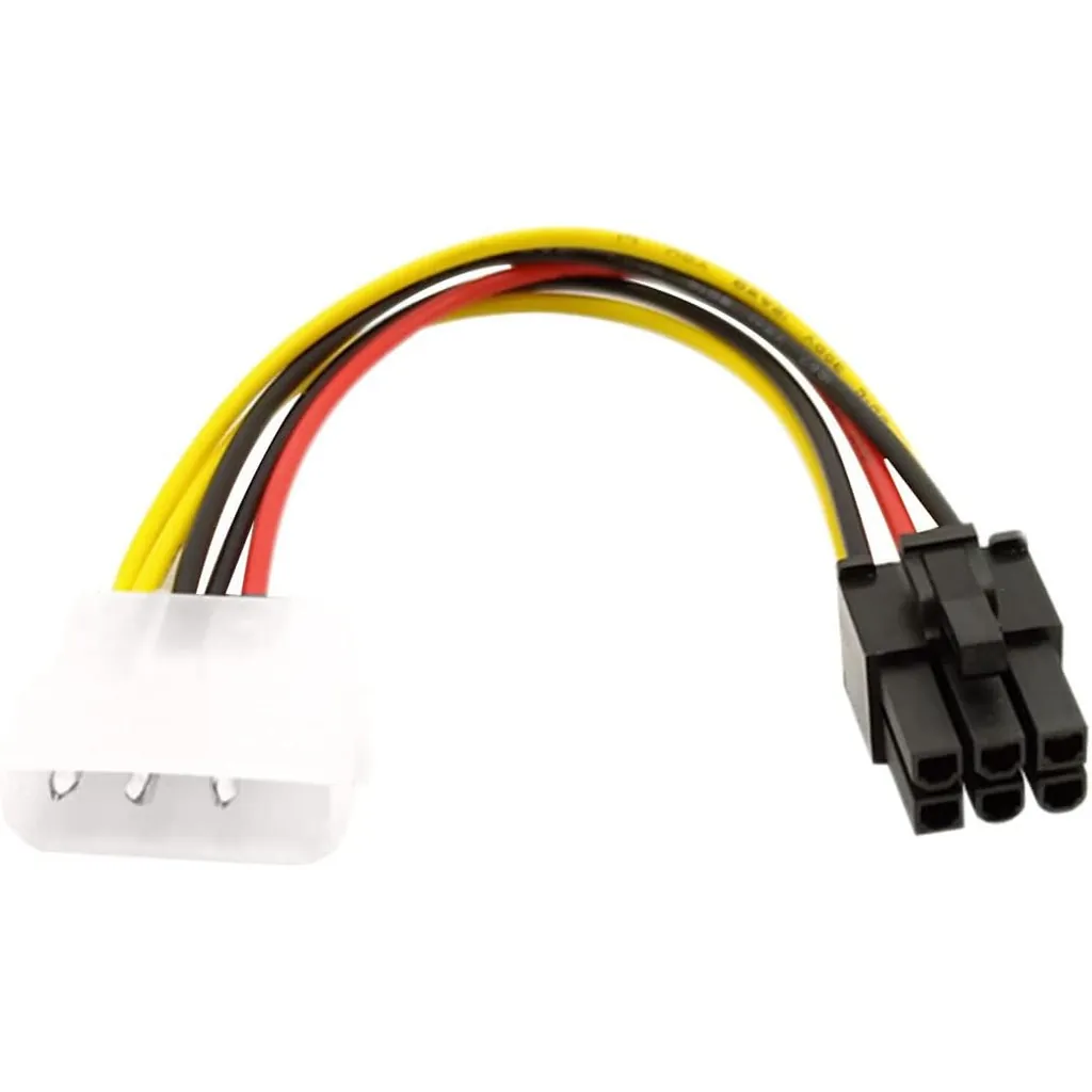 6 Pin PCI-E to Molex