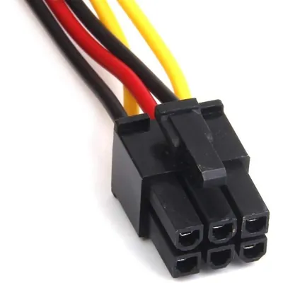 6 Pin PCI-E to Molex