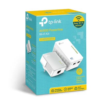 TP-LINK AV600 WiFi Powerline Extender Starter Kit