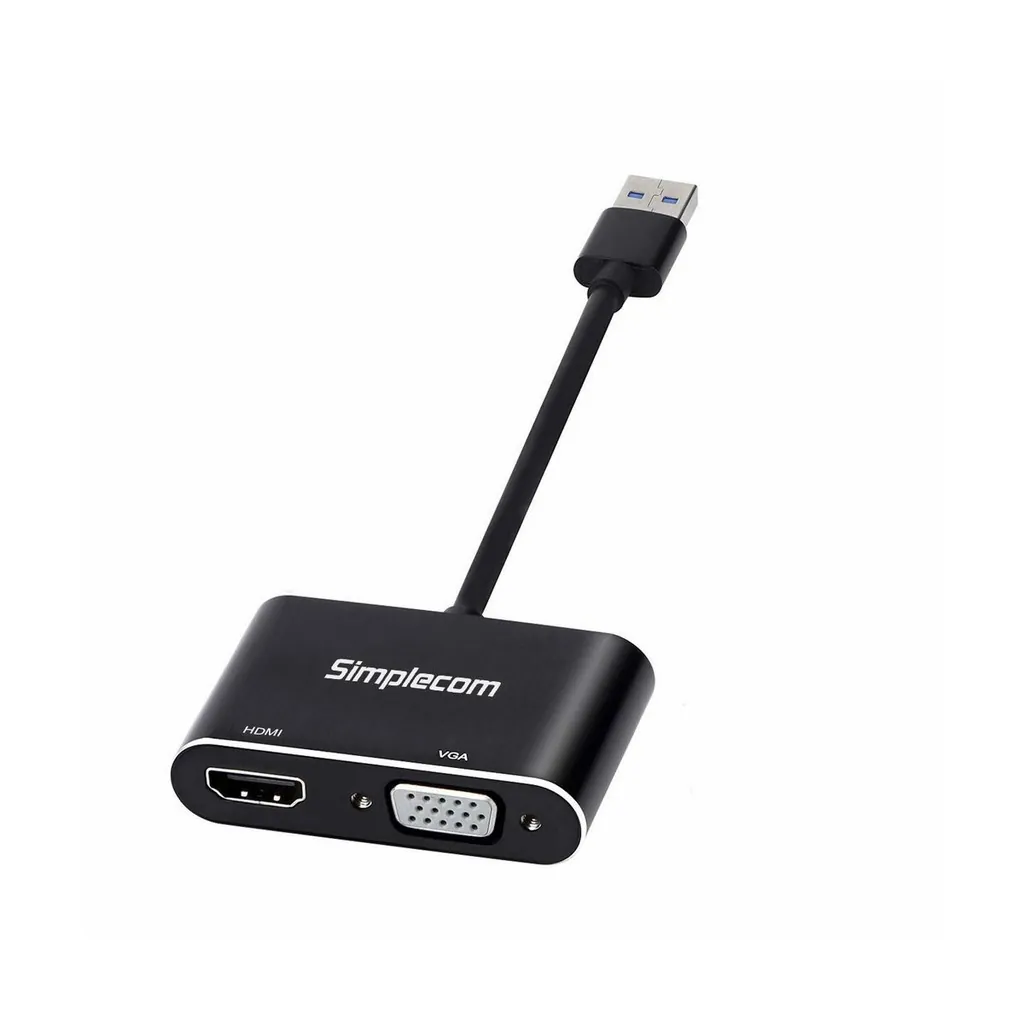 Simplecom USB 3.0 to HDMI/VGA video card adapter full HD 1080p