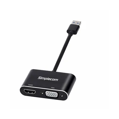 Simplecom USB 3.0 to HDMI/VGA video card adapter full HD 1080p