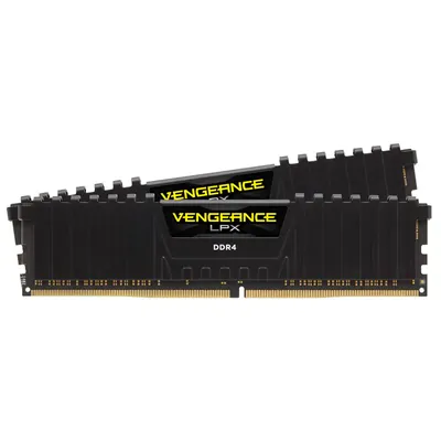 Corsair Vengeance LPX 16GB (2x8GB) DDR4 3200MHz C16 Desktop Gaming Memory Black