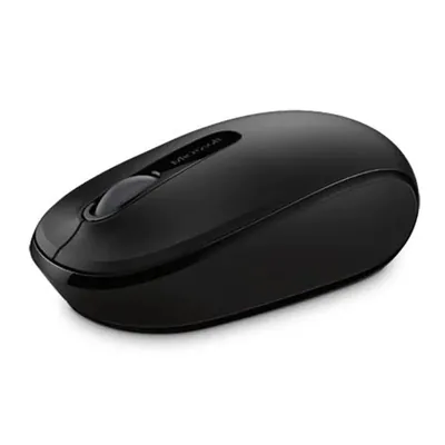 Microsoft Wireless Mobile Mouse 1850 Coal Black Mini USB Transceiver