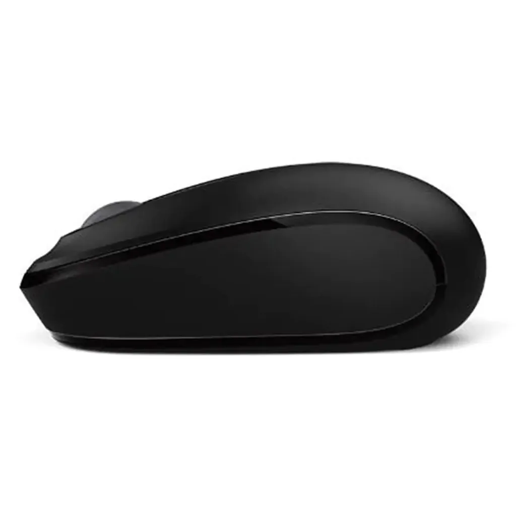 Microsoft Wireless Mobile Mouse 1850 Coal Black Mini USB Transceiver