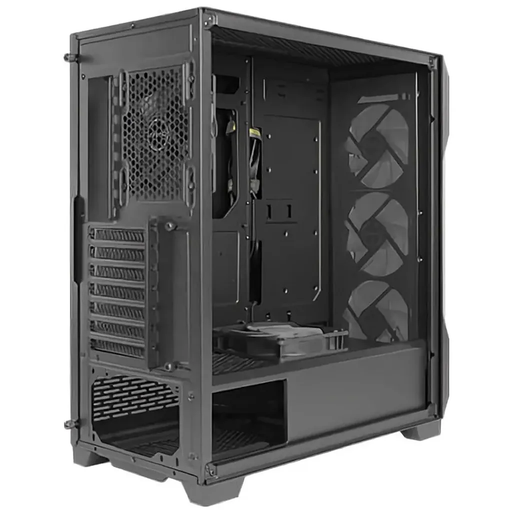 Antec DF600 Flux ARGB ATX Case Black 