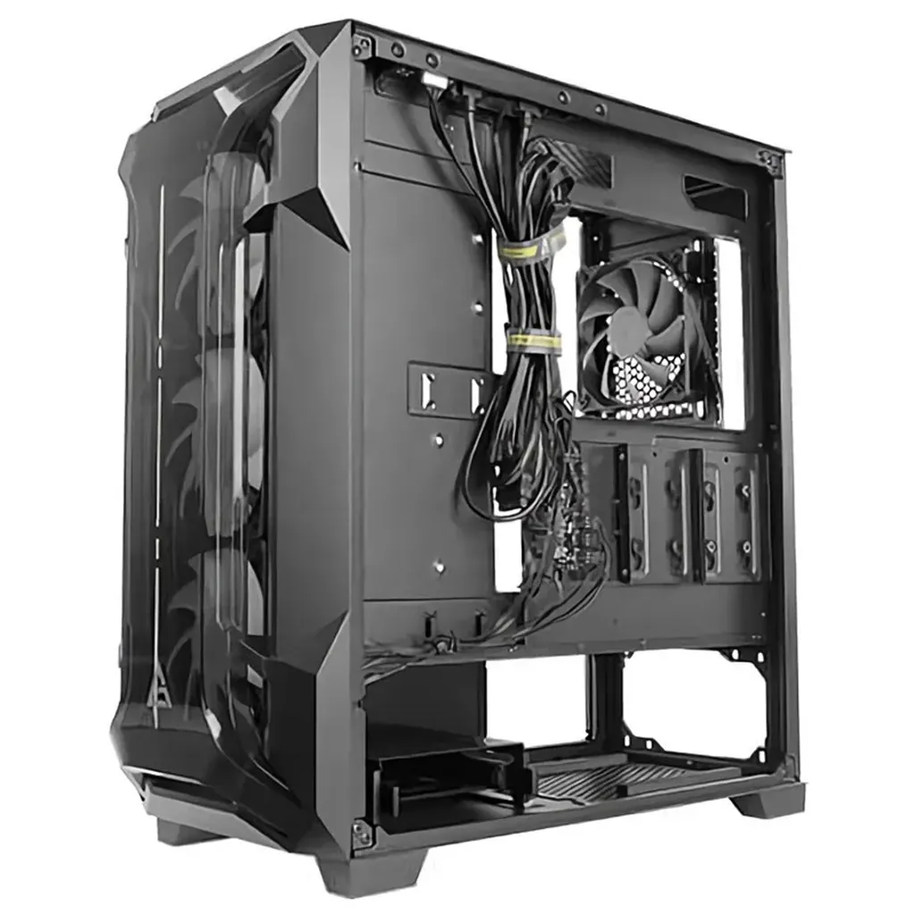 Antec DF600 Flux ARGB ATX Case Black 