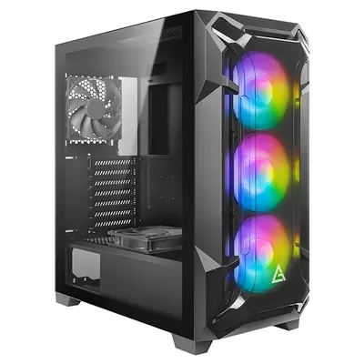 Antec DF600 Flux ARGB ATX Case Black 