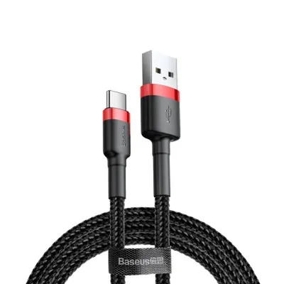 Baseus Cafule Type-C to USB Cable 1m - Black/Red