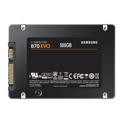 Samsung 870 EVO 500GB SATA 2.5" 7mm SSD