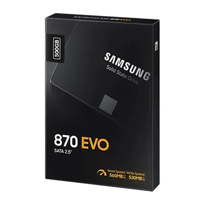 Samsung 870 EVO 500GB SATA 2.5" 7mm SSD
