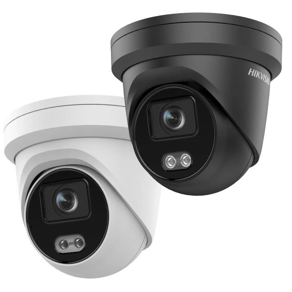 Hikvision ColorVu Gen2 4MP 2.8mm Outdoor Turret Camera w/ Mic, 30M White LED