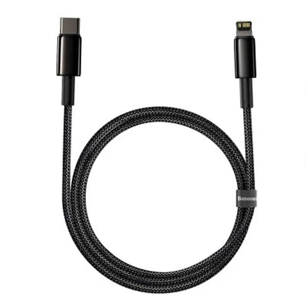 Baseus Type-C to Lightning Fast Cable 1m - Black/Tungsten