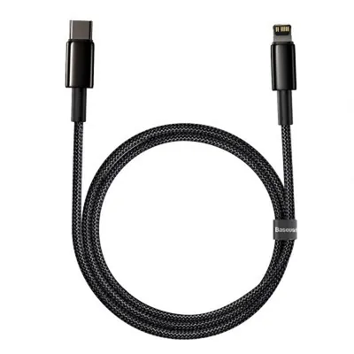 Baseus Type-C to Lightning Fast Cable 1m - Black/Tungsten