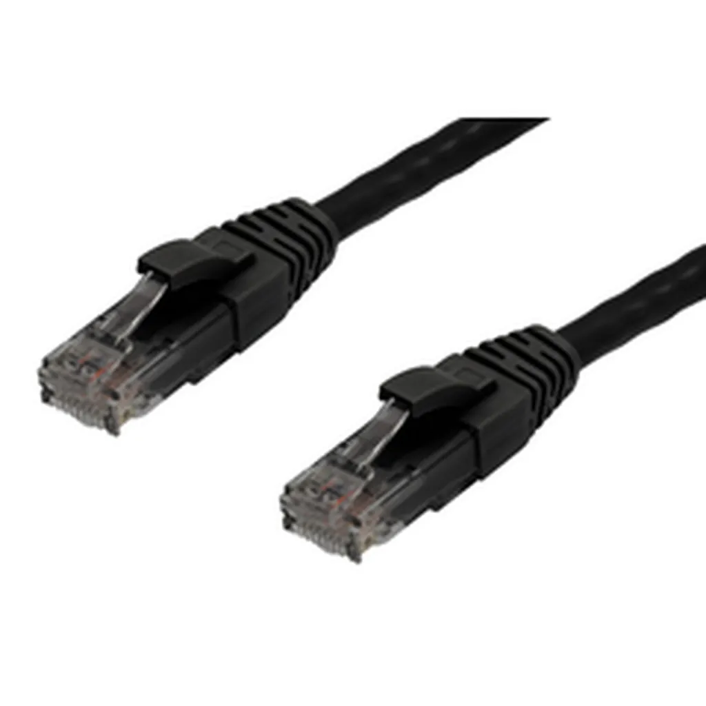 OEM CAT 6 Black RJ45 Patch Cable Ethernet - 0.25M