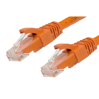 OEM CAT 6 Orange RJ45 Patch Cable Ethernet - 0.25M