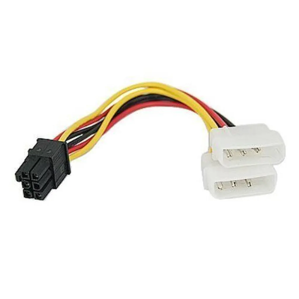 6 Pin PCI-E to 2xMolex 