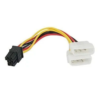 6 Pin PCI-E to 2xMolex
