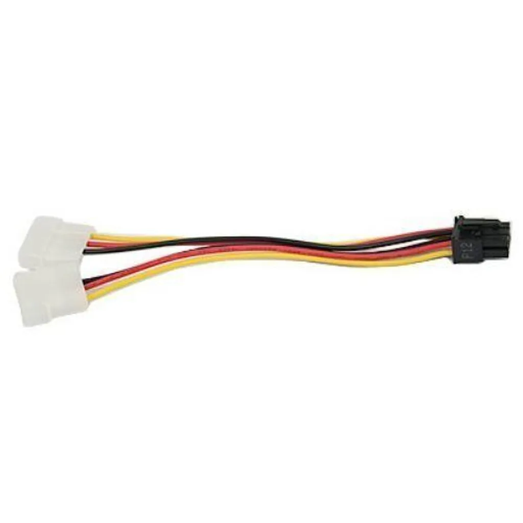 6 Pin PCI-E to 2xMolex 