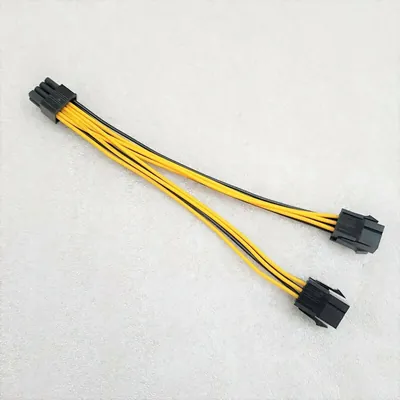2x 6 Pin PCI-E to 8 Pin PCI-E