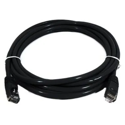 8ware Category 6A Black Ethernet Cable UTP - 3m