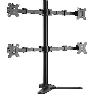 Brateck Quad Arm Full Extension Articulating Monitor Stand - 17"-32"