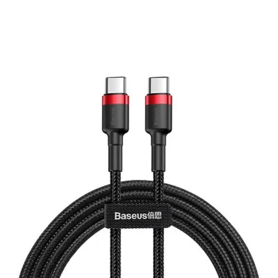 Baseus Cafule Type-C to Type-C Cable 1m Black/Red