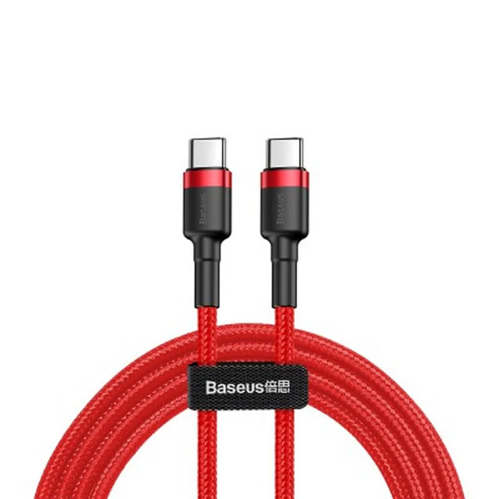 Baseus Cafule Type-C to Type-C Cable 1m - Red