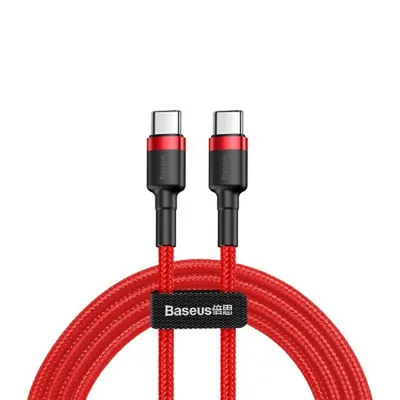 Baseus Cafule Type-C to Type-C Cable 1m - Red