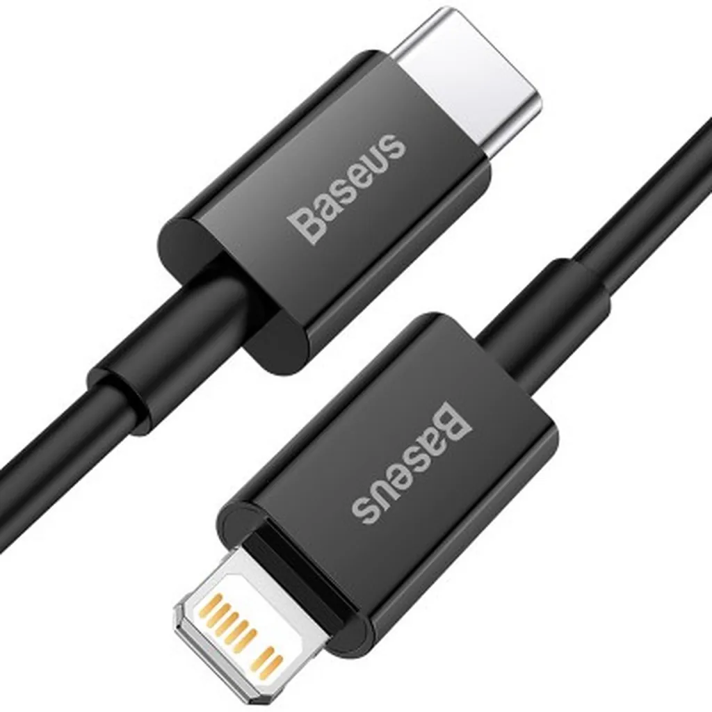 Baseus Superior USB C to Lightning 2m - Black