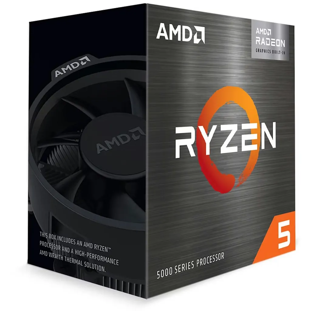AMD Ryzen 5 5600G 6 Core 12 Thread Up To 4.6GHz AM4