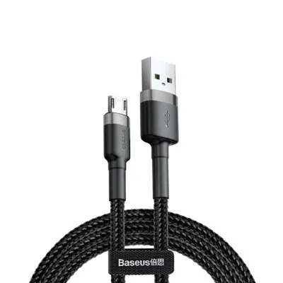 Baseus Cafule Flippable Micro to USB Cable 1m Black/Grey