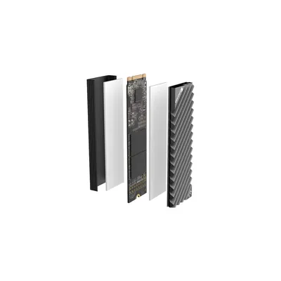 Jonsbo Aluminium M.2 Solid State Drive Heatsink - Grey