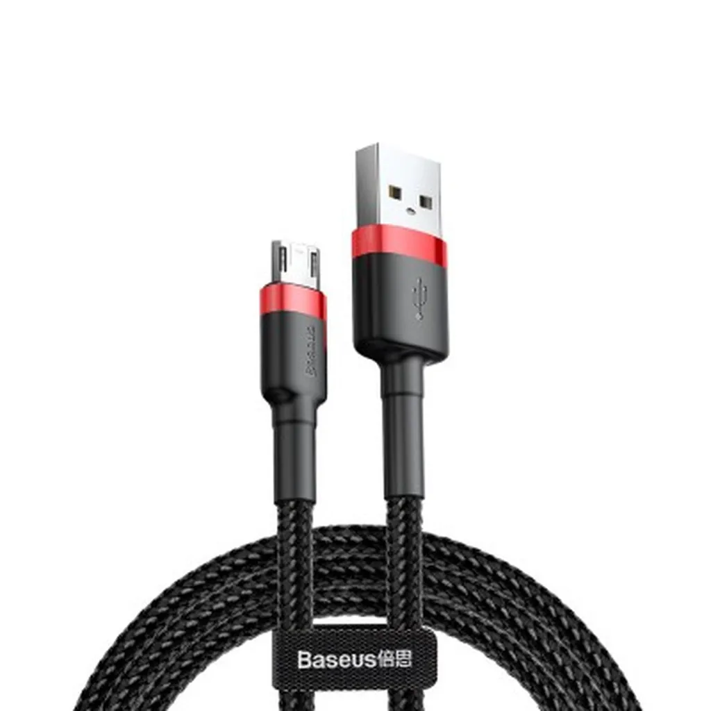 Baseus Cafule Flippable Micro USB Cable 1M Black/Red