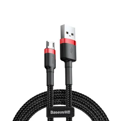 Baseus Cafule Flippable Micro USB Cable 1M Black/Red