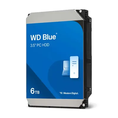 Western Digital Blue 6TB SATA 3.5" HDD 
