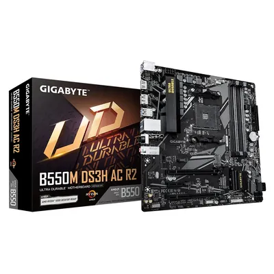 Gigabyte B550M DS3H AC WiFi AM4 mATX Motherboard