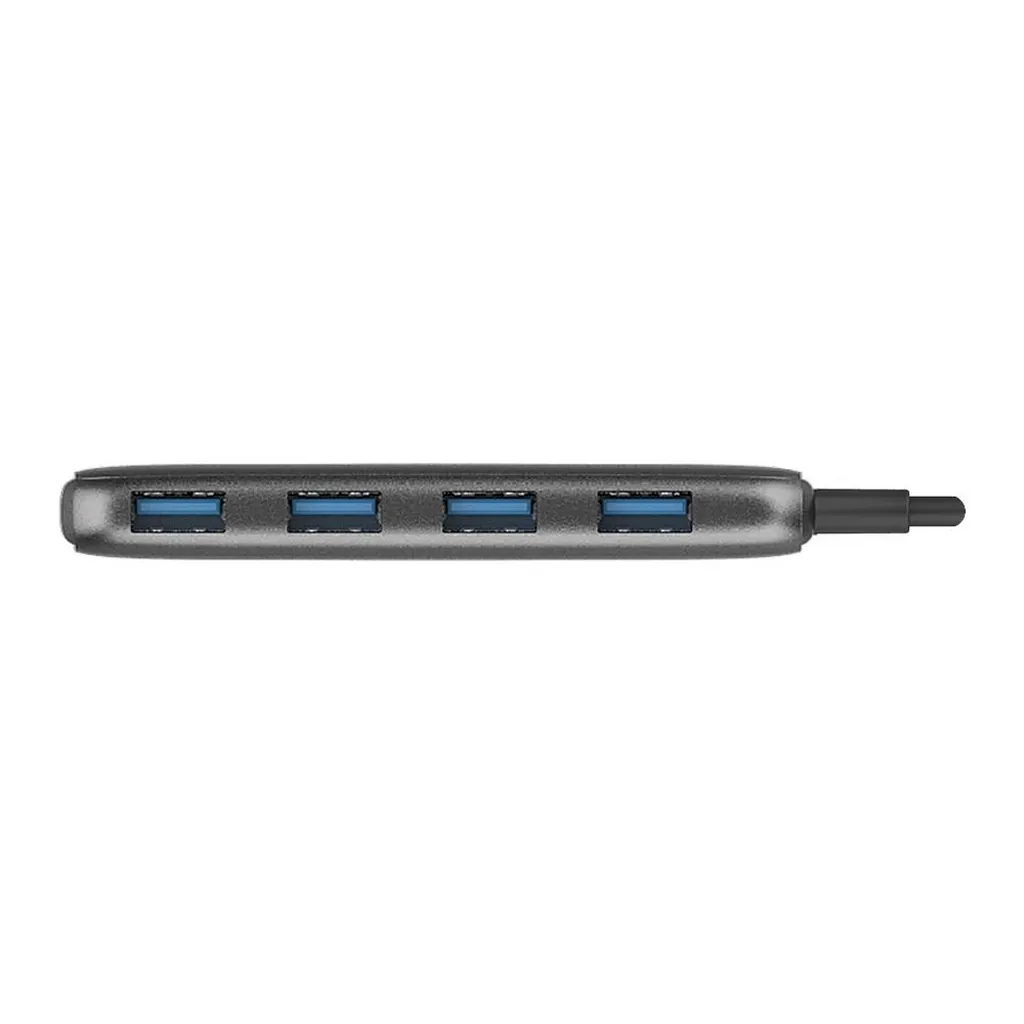 Verbatim USB-A 3.0 Hub to 4 Port USB-A 3.0 - Space Grey