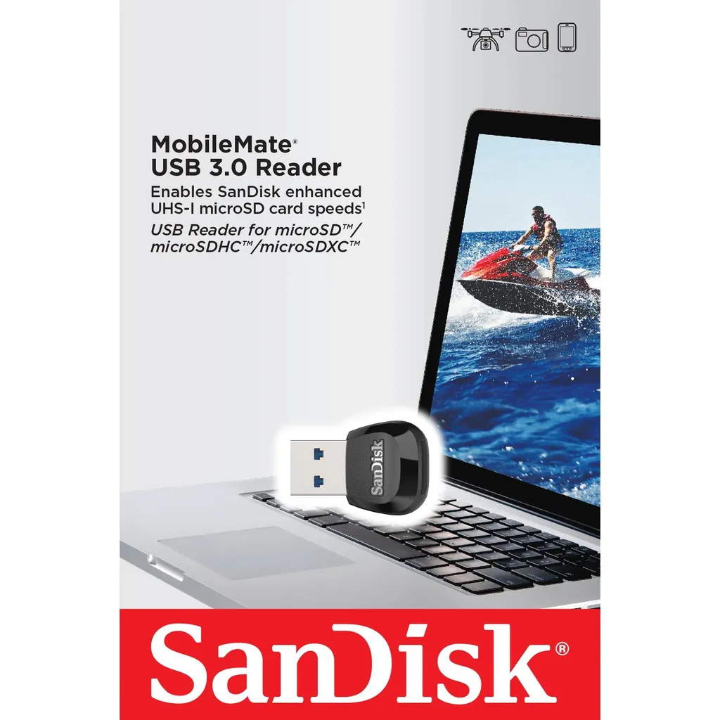 SanDisk MobileMate USB3.0 MicroSD Card Reader