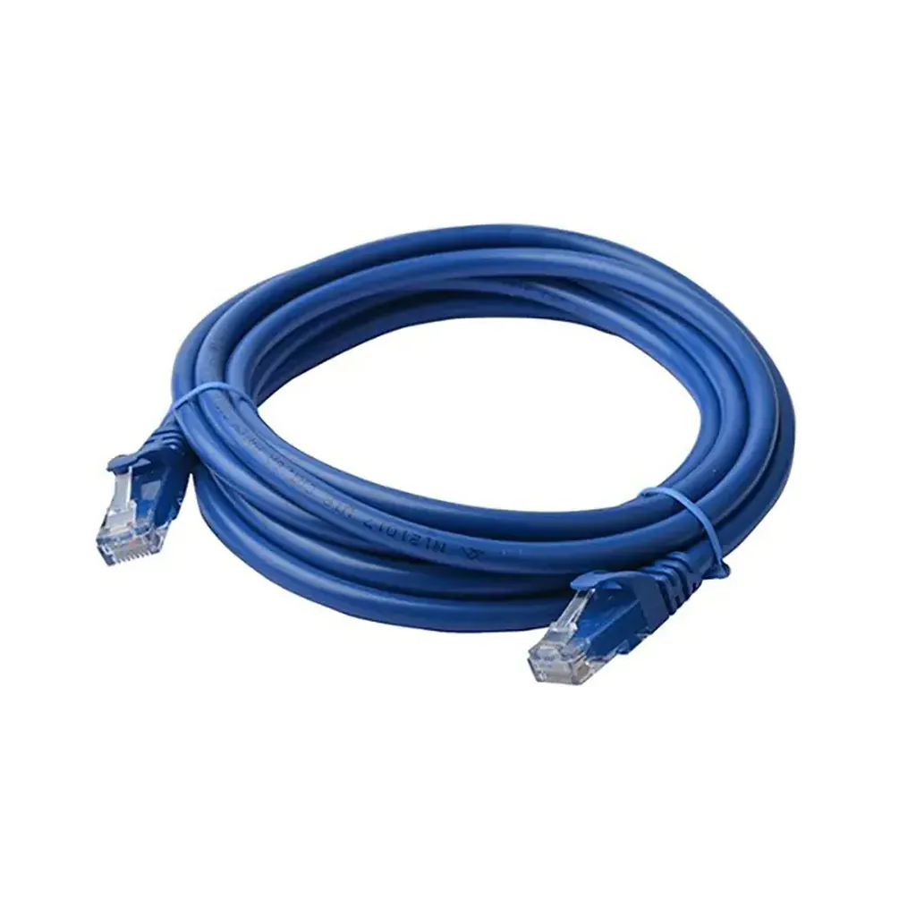 8WARE Cat6a UTP Ethernet Cable Snagless Blue - 3m