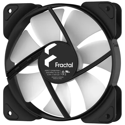Fractal Design Aspect 12 120mm PWM RGB Fan Black