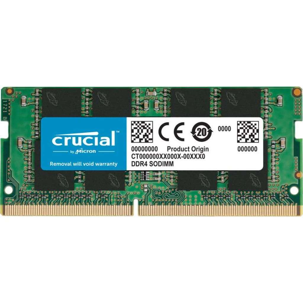 Crucial 16GB (1x16GB) DDR4 SODIMM 3200MHz CL22