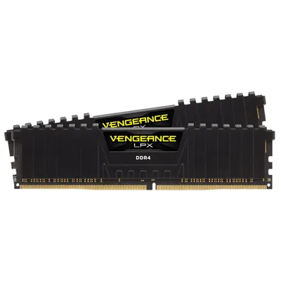 Corsair Vengeance LPX 16GB (2x8GB) DDR4 3600MHz C18 Black
