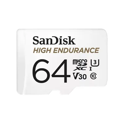 SanDisk 64GB High Endurance MicroSD Card