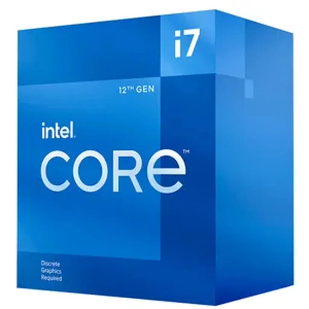 Intel Core i7 12700F 12 Core 20 Thread Up To 4.9Ghz LGA1700