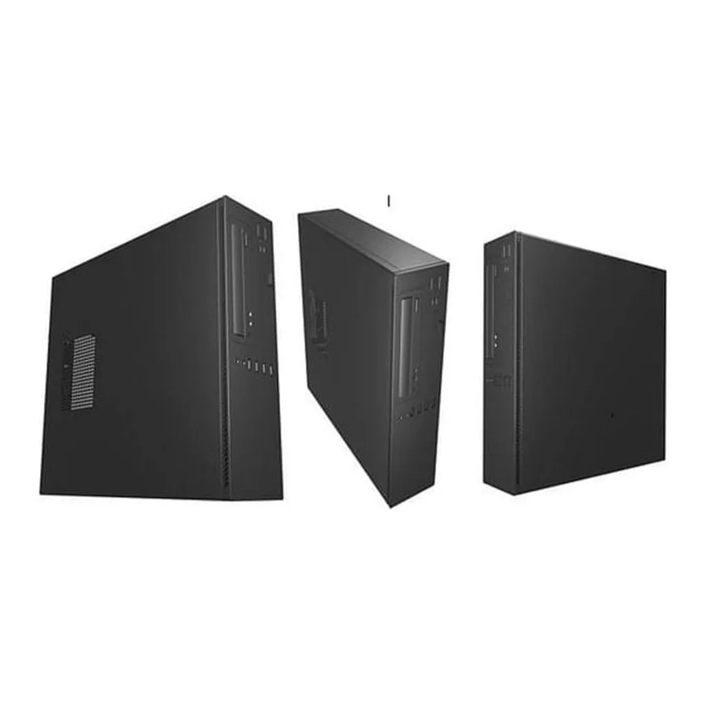 Aywun SQ05 SFF Business and Corporate mATX Case with 300W Power Supply