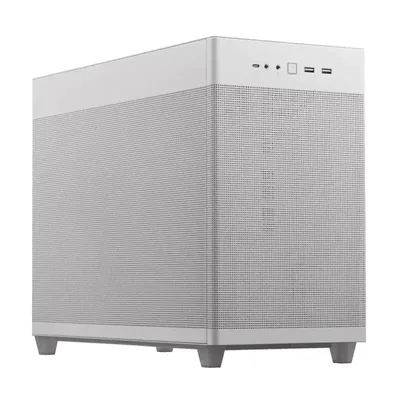 ASUS PRIME AP201 Mesh mATX Case - White