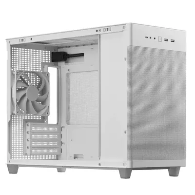 ASUS PRIME AP201 Mesh mATX Case - White