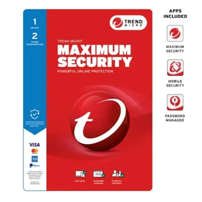 Trend Micro Maximum Security 1 Devices 2 Years